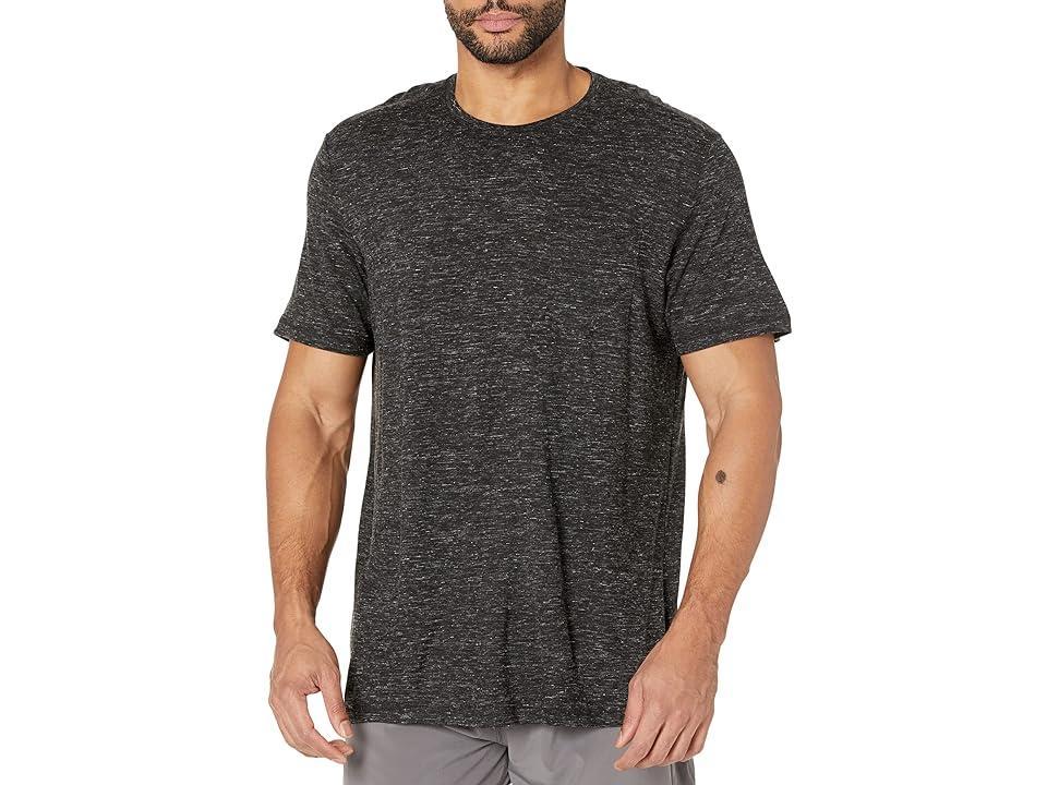 Smartwool Merino Hemp Blend Pocket Tee (Black Heather) Men's Clothing Product Image