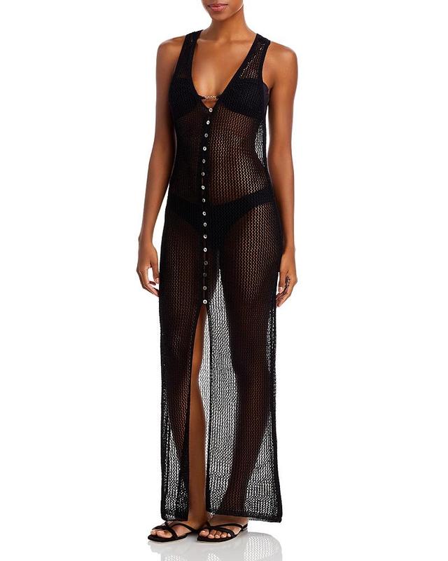 L*Space Adrift Crochet Maxi Dress Swim Cover-Up Product Image