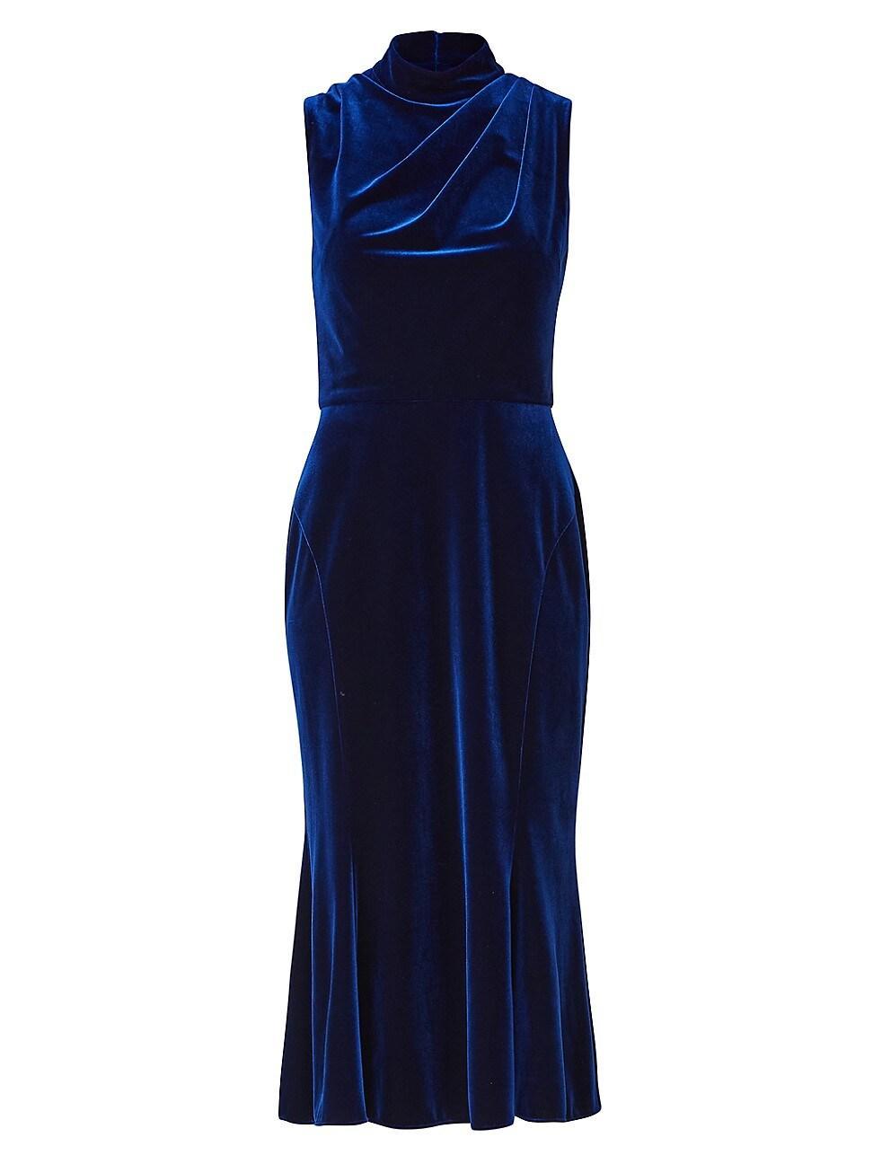 Audrey Sleeveless Velvet Dress Product Image