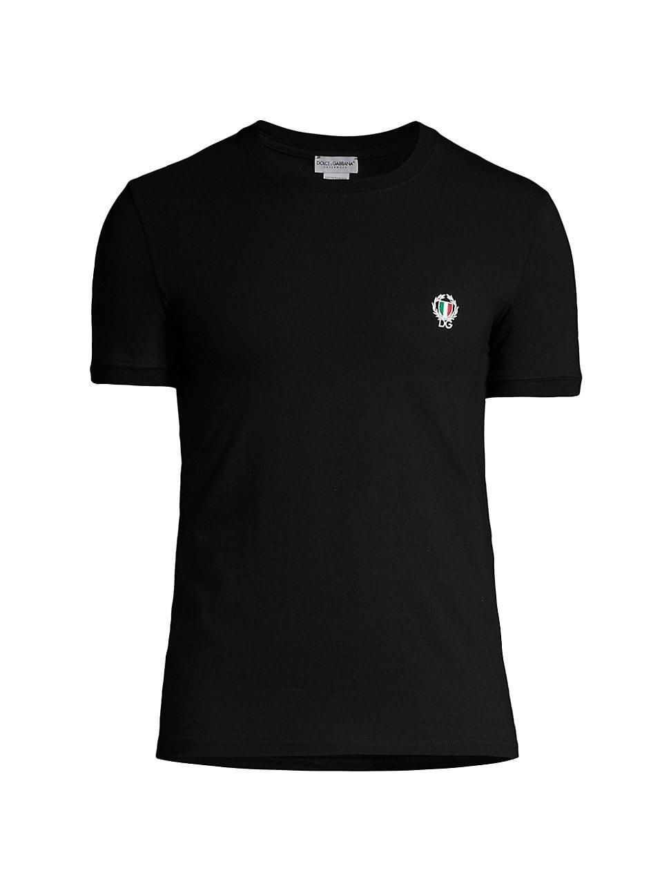 Mens Sport Crest Crew T-Shirt Product Image