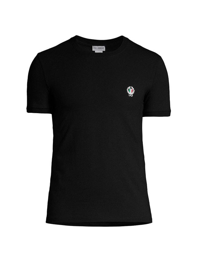 Mens Sport Crest Crew T-Shirt Product Image