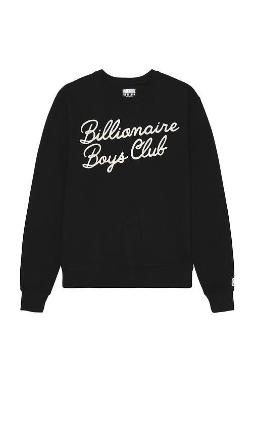 Billionaire Boys Club Signature Sweater in Black. Size L, M. Product Image