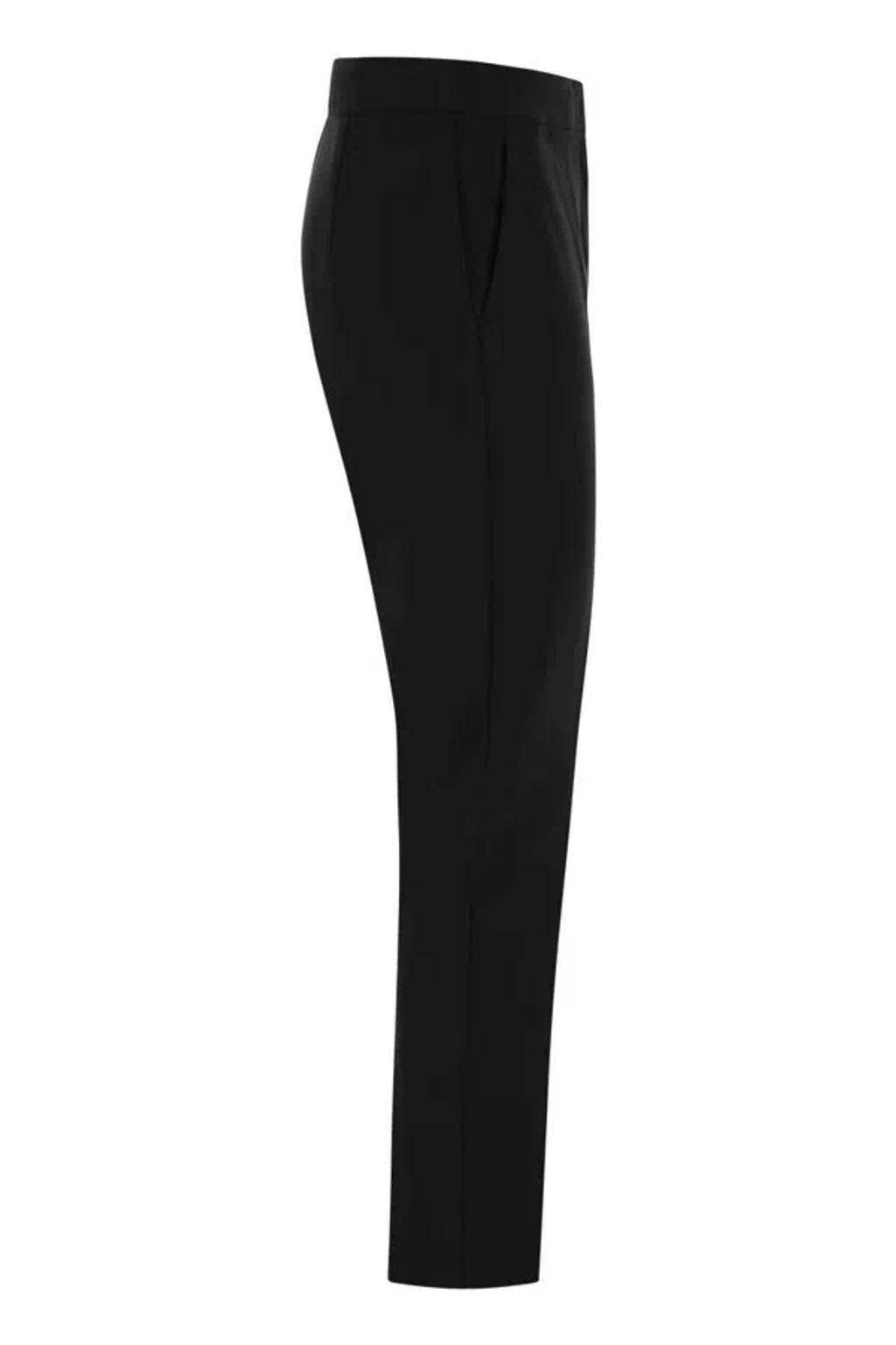 MAX MARA Pegno - Viscose Jersey Trousers In Black Product Image