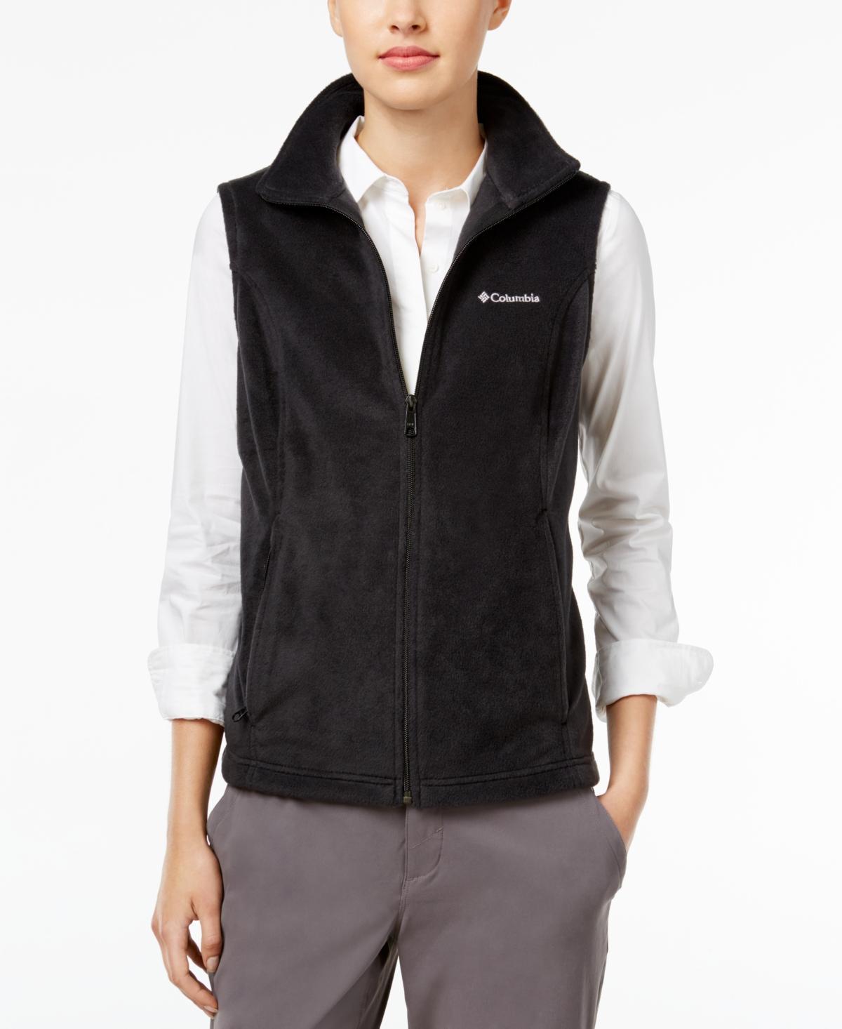 Womens Columbia Benton Springs Vest Grey Heather Product Image