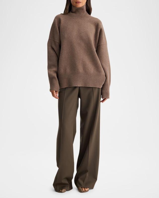 Wool Turtleneck Sweater Product Image