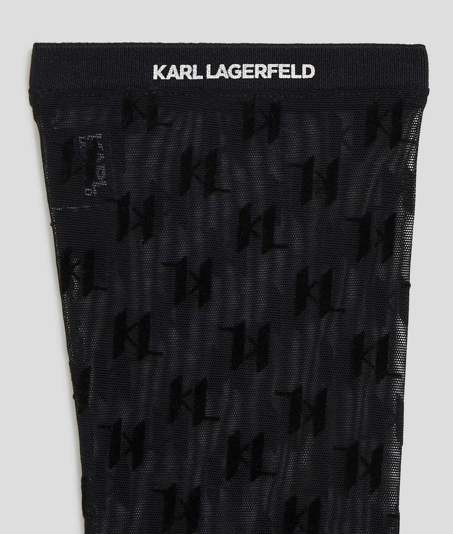 K/MONOGRAM SHEER GLOVES Product Image