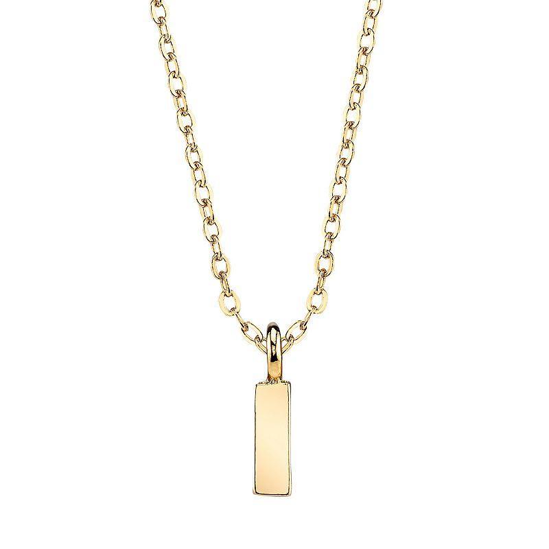 1928 Initial Pendant Necklace, Womens B Product Image