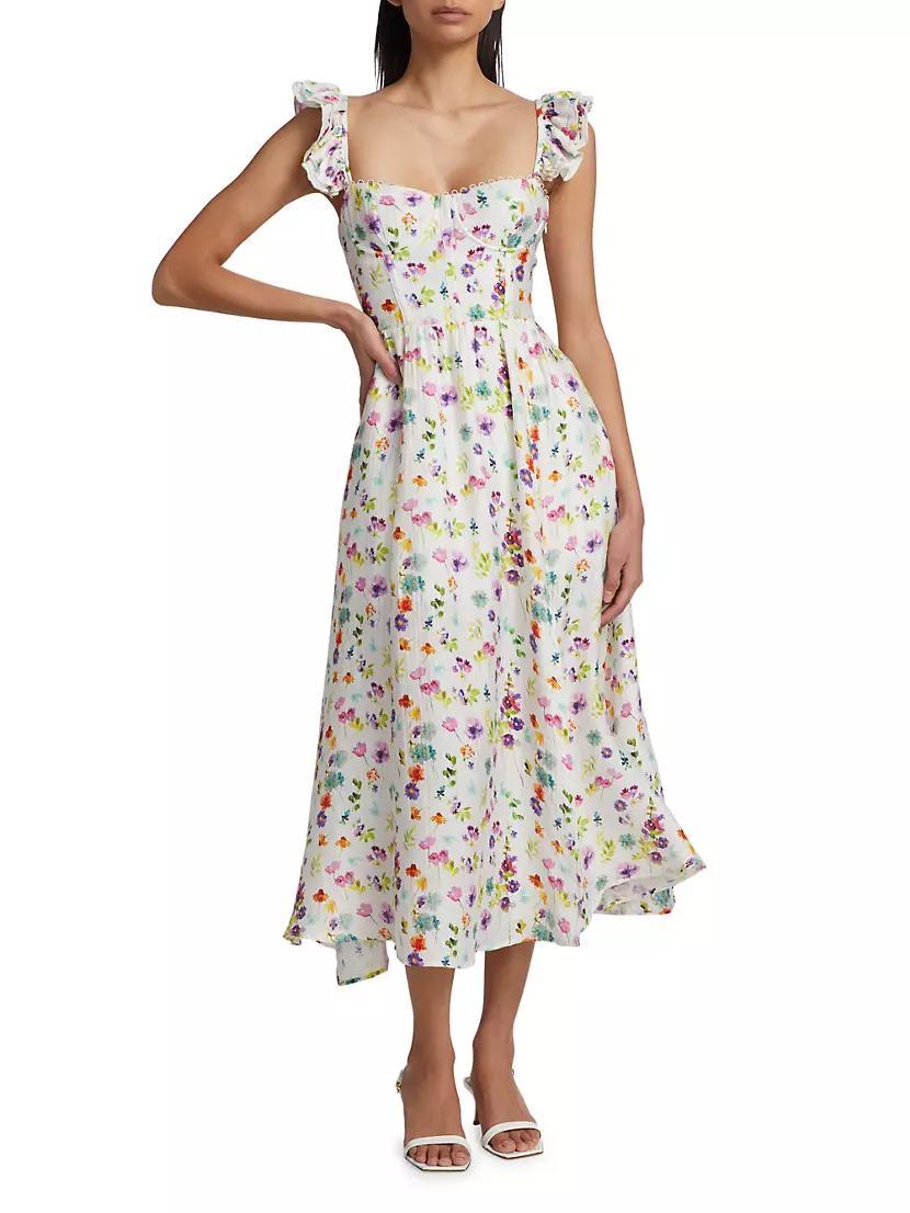 Wedelia Floral Bustier Dress Product Image