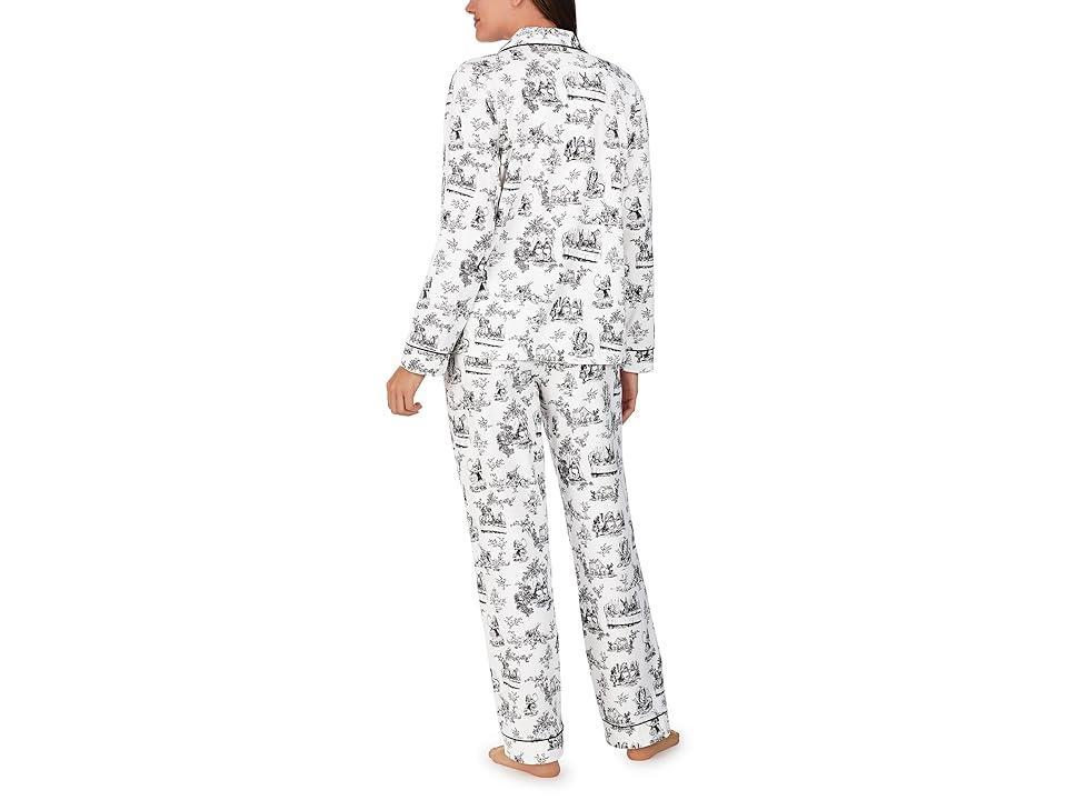 Bedhead PJs Organic Cotton Long Sleeve Classic PJ Set (Alice in Wonderland) Women's Pajama Sets Product Image