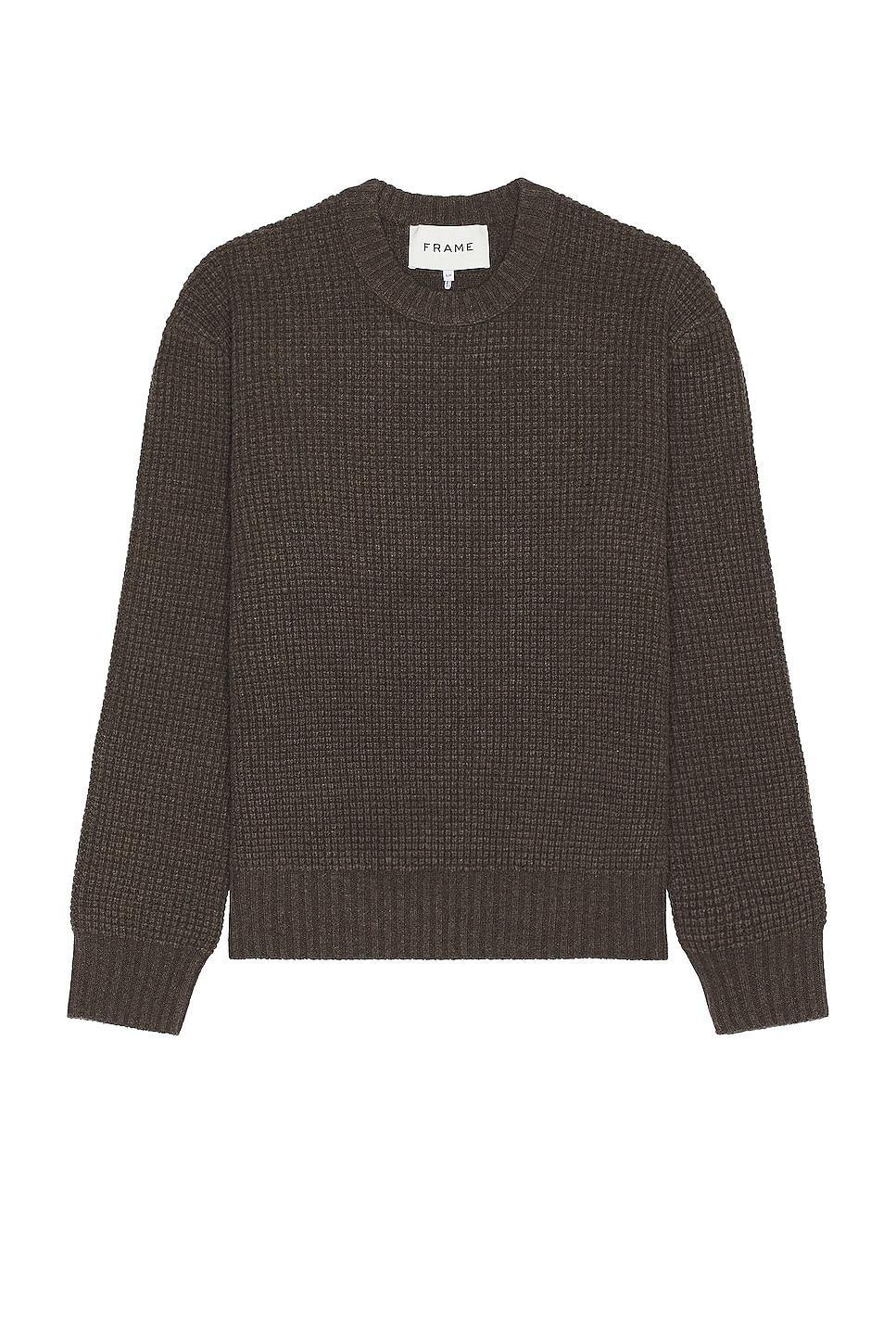 FRAME Wool Turtleneck Sweater in Charcoal. Size L, M, XL/1X. Product Image