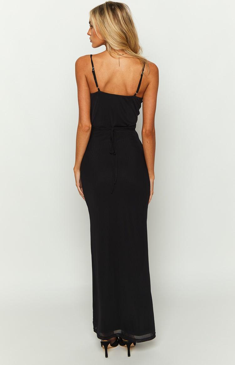 Dilara Black Maxi Dress Product Image