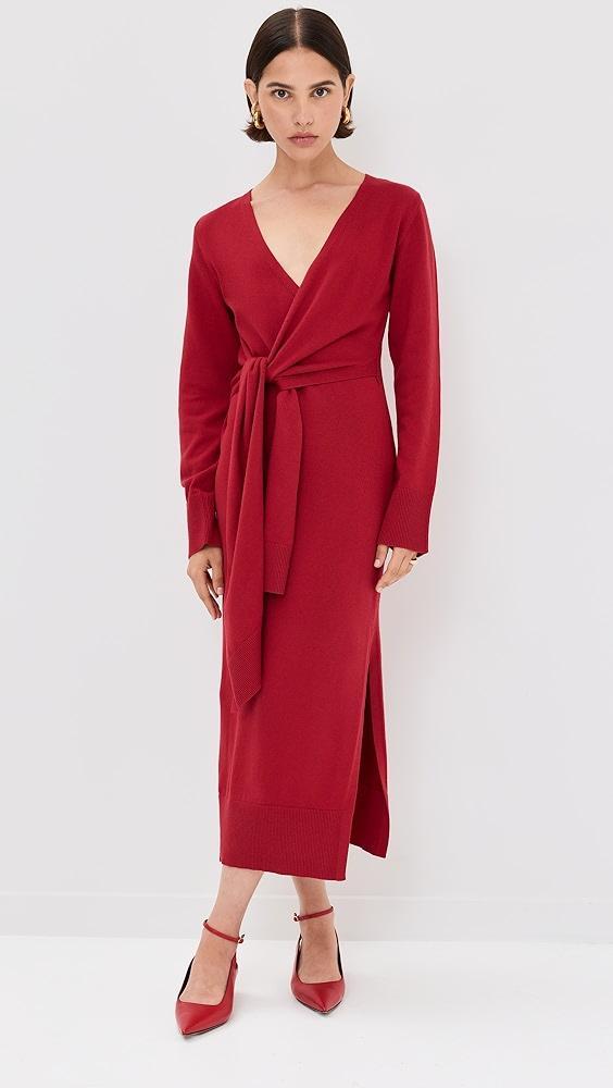 SIMKHAI Skyla Wrap Dress | Shopbop Product Image