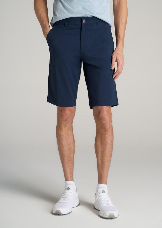 Traveler Chino Shorts for Tall Men in Marine Navy Male Product Image