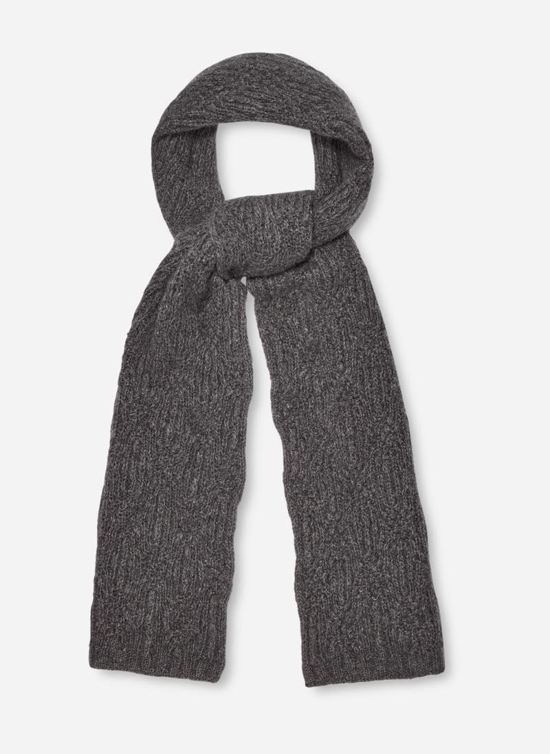 UGG Women's Desmond Cable Knit Scarf Cashmere Scarves in Very Berry Product Image