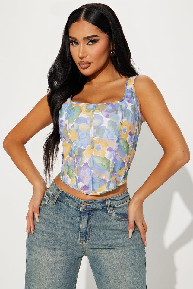 Suzie Corset Top - Multi Color Product Image