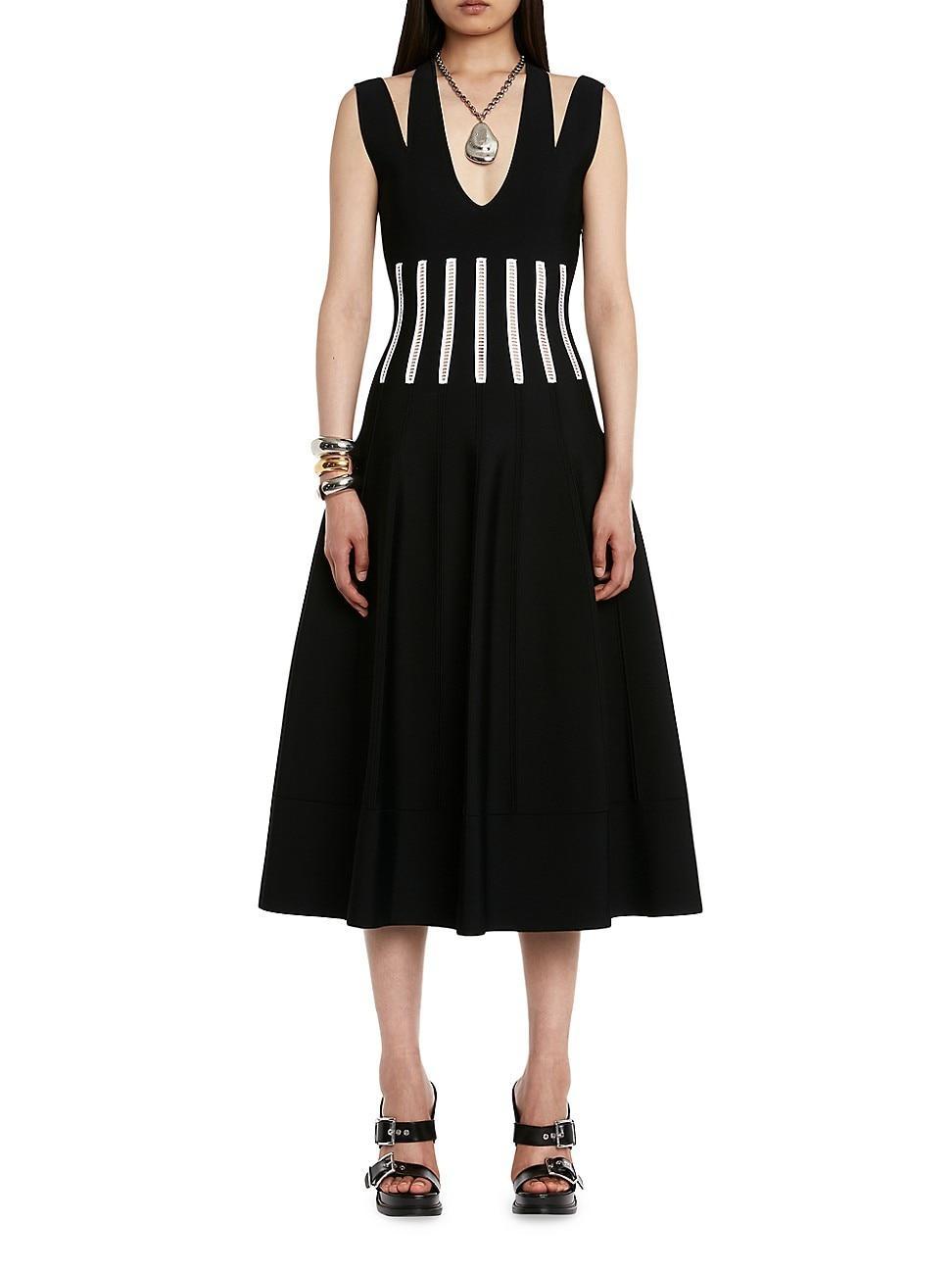 Womens Corset Midi-Dress Product Image