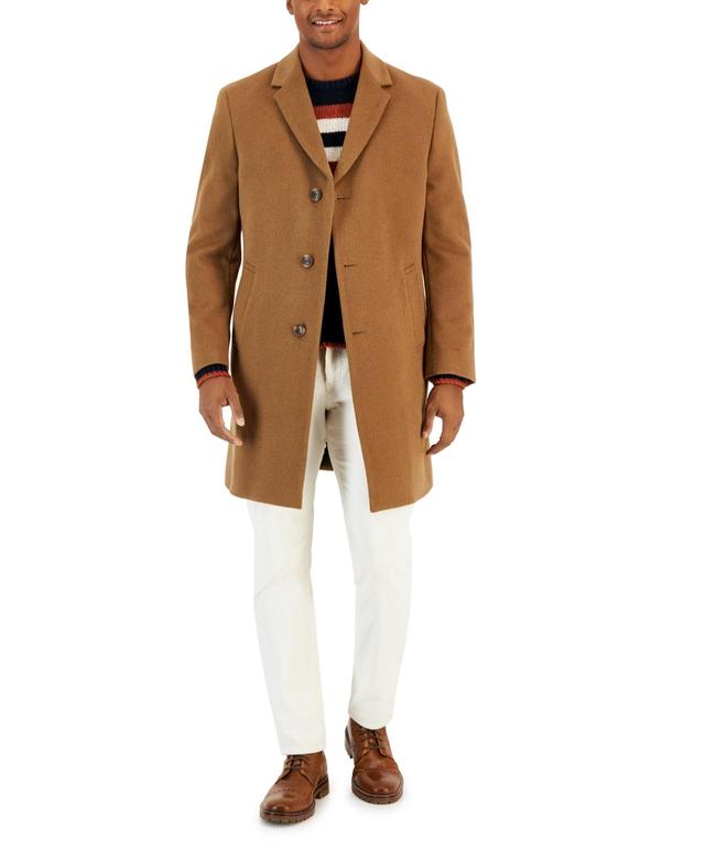 Nautica Mens Classic-Fit Camber Wool Overcoat Product Image