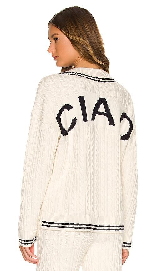 Ciao Cable V Neck Sweater Product Image