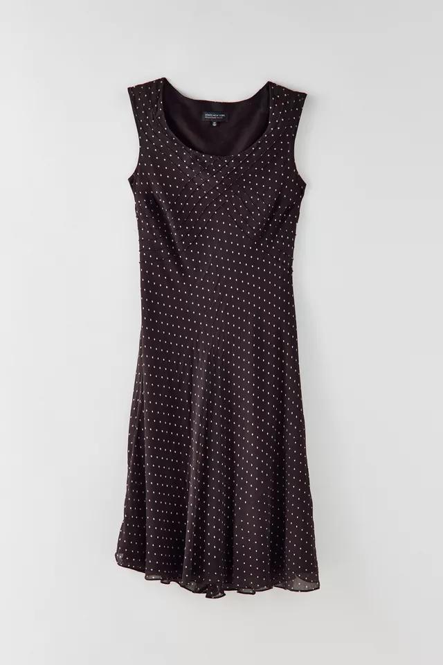 Vintage Polka Dot Maxi Dress Product Image