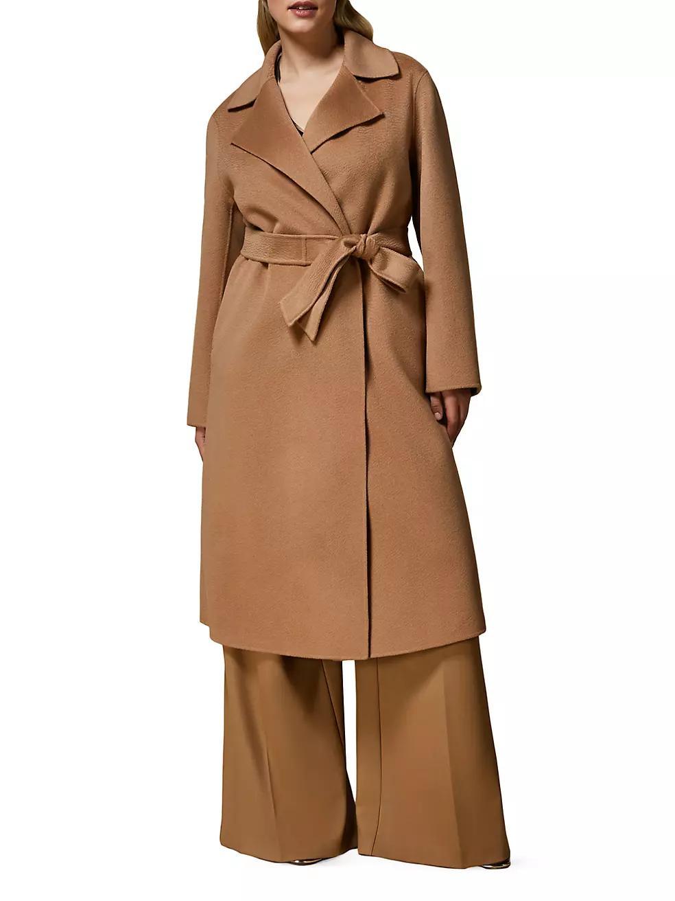 Terra Virgin Wool Belted Coat Product Image