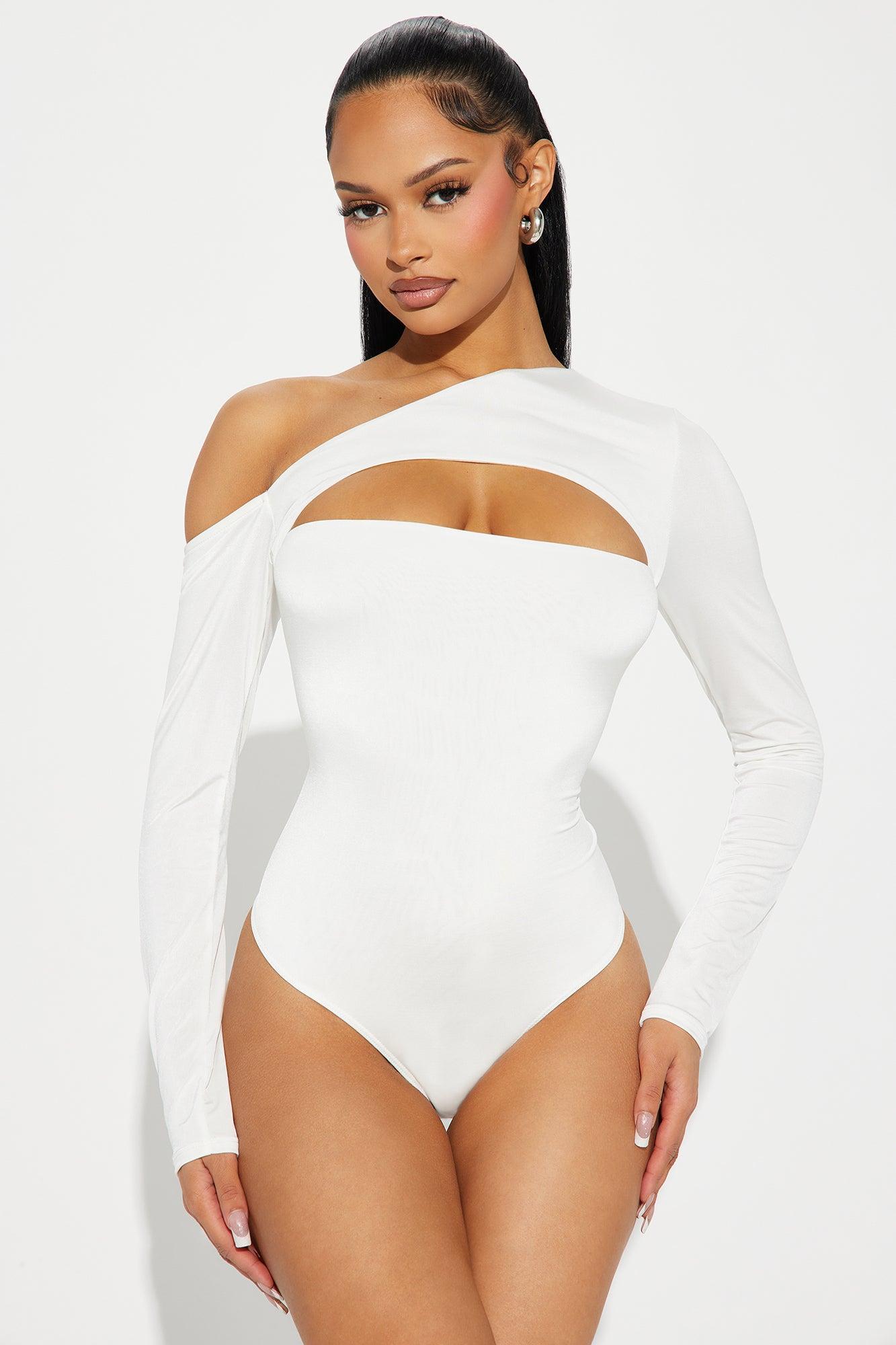 Gimme What I Want Bodysuit - Ivory Product Image