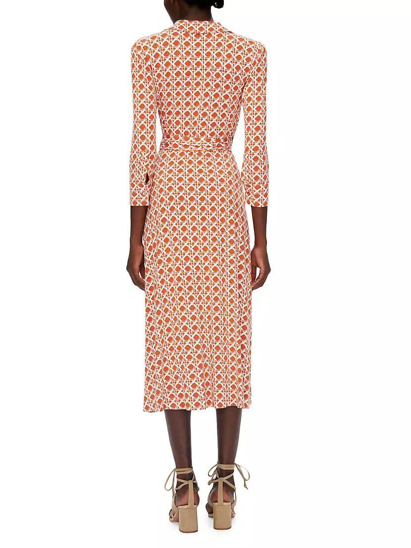 Sana Two Wrap Midi-Dress Product Image