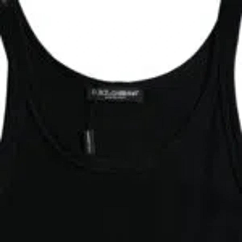 Black Tank Sleeveless Underwear Men T-shirt Product Image