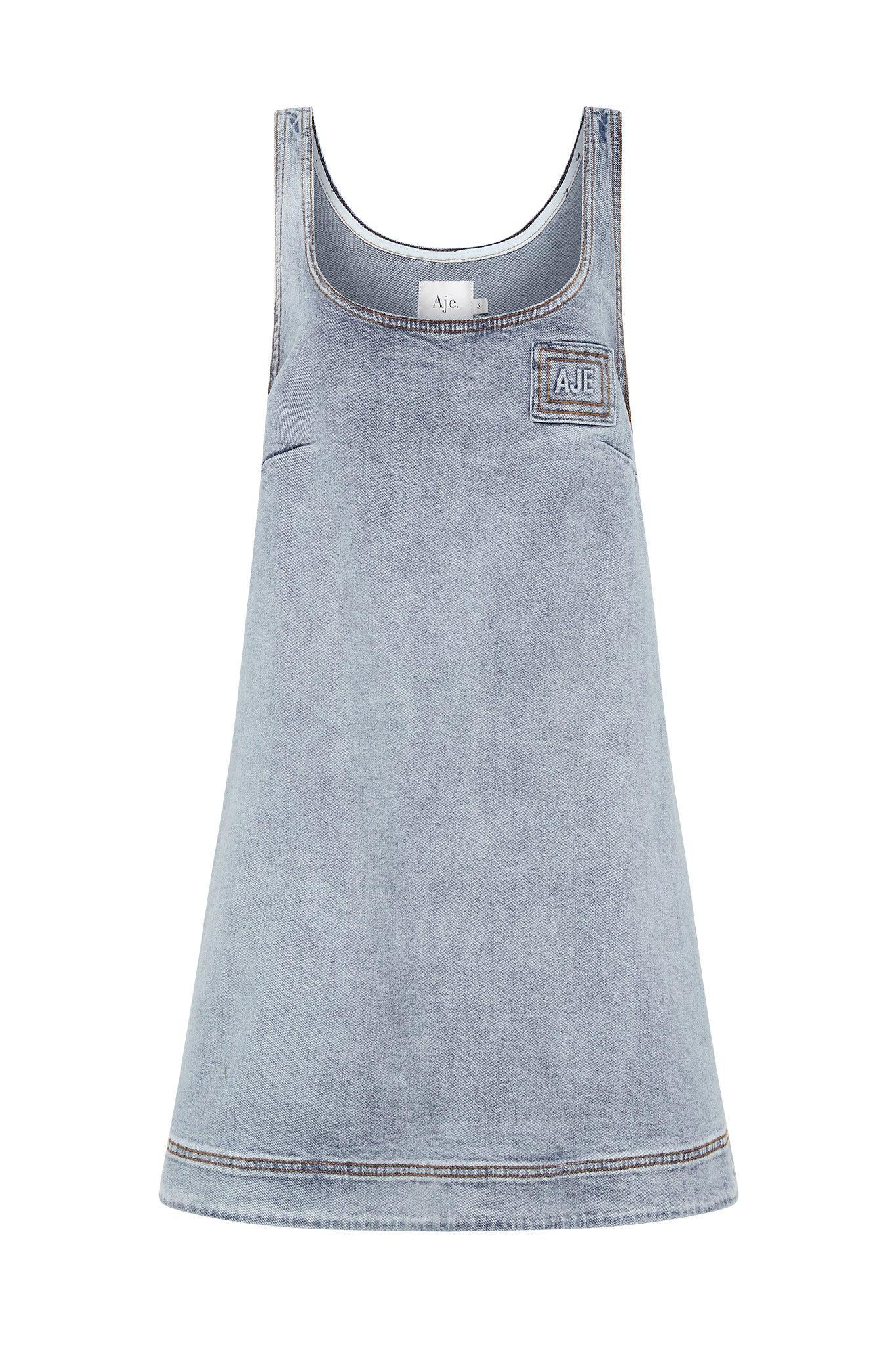 Bambie Denim Mini Dress Product Image