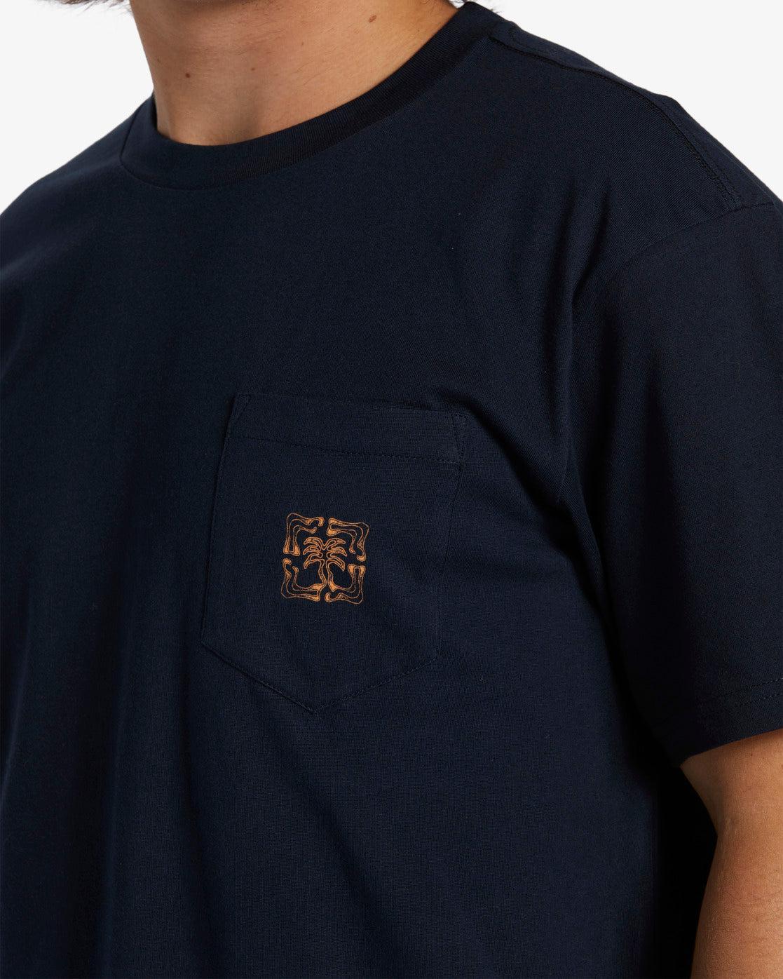 Troppo Pocket T-Shirt - Navy Male Product Image