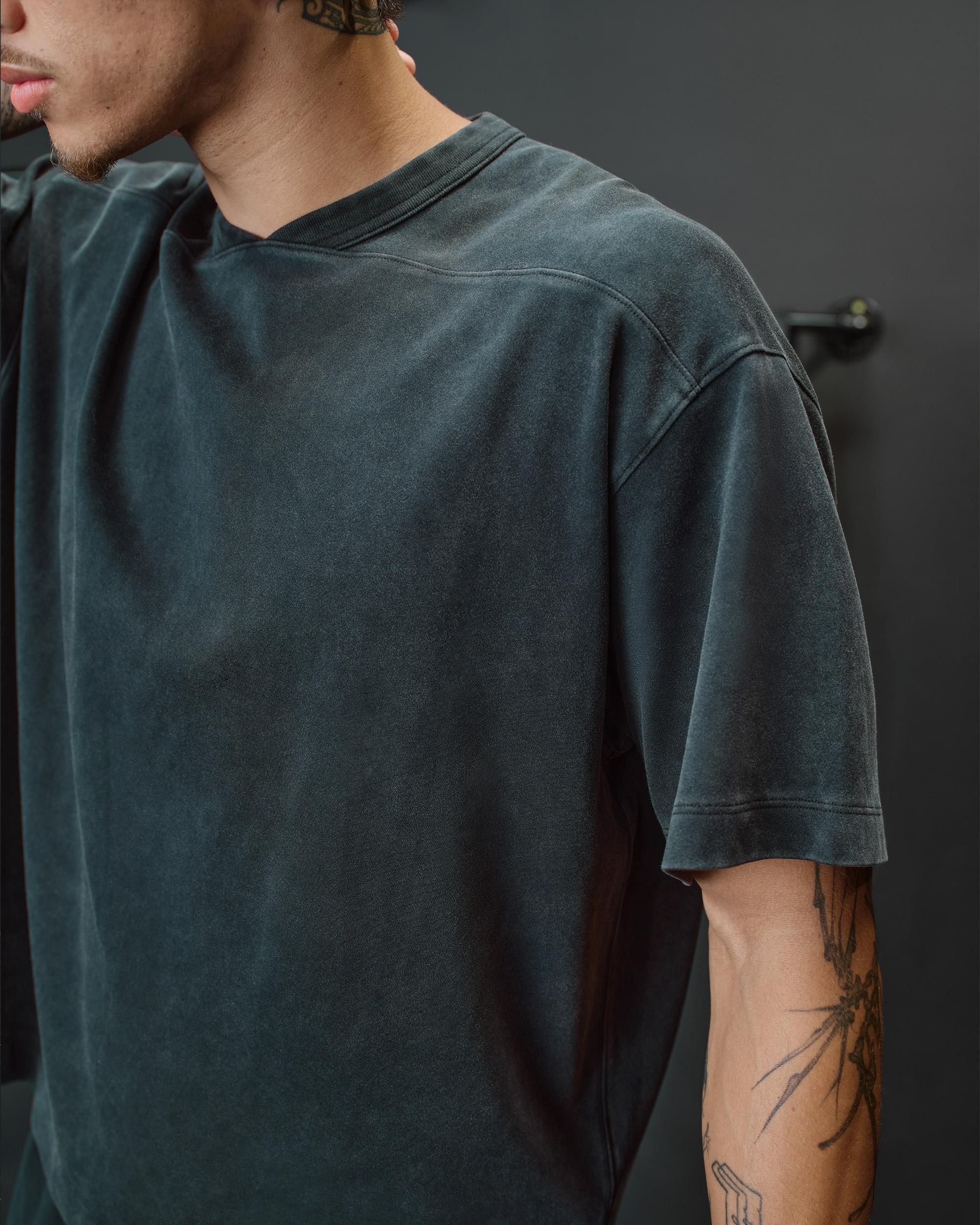 YPB Active Cropped Heavyweight Cotton Jersey Tee Product Image