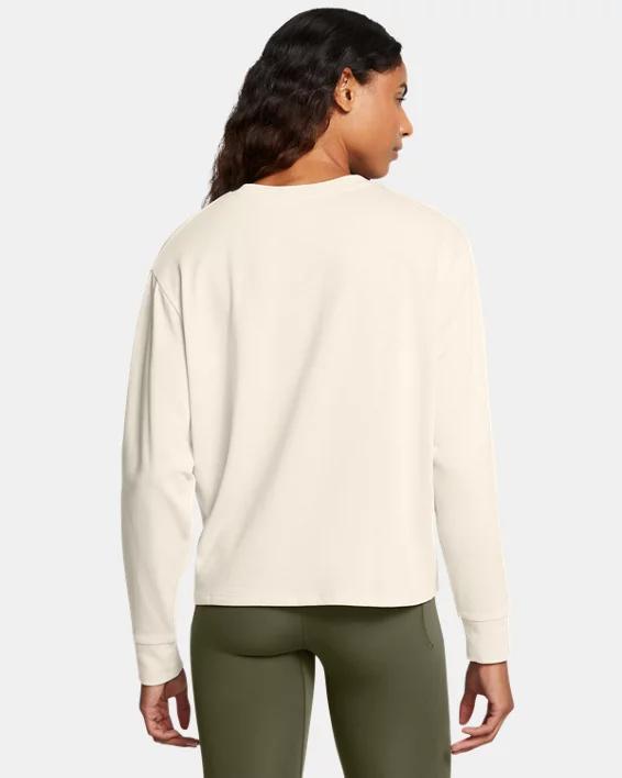 Women's UA Heavyweight Boxy Cropped Long Sleeve Product Image