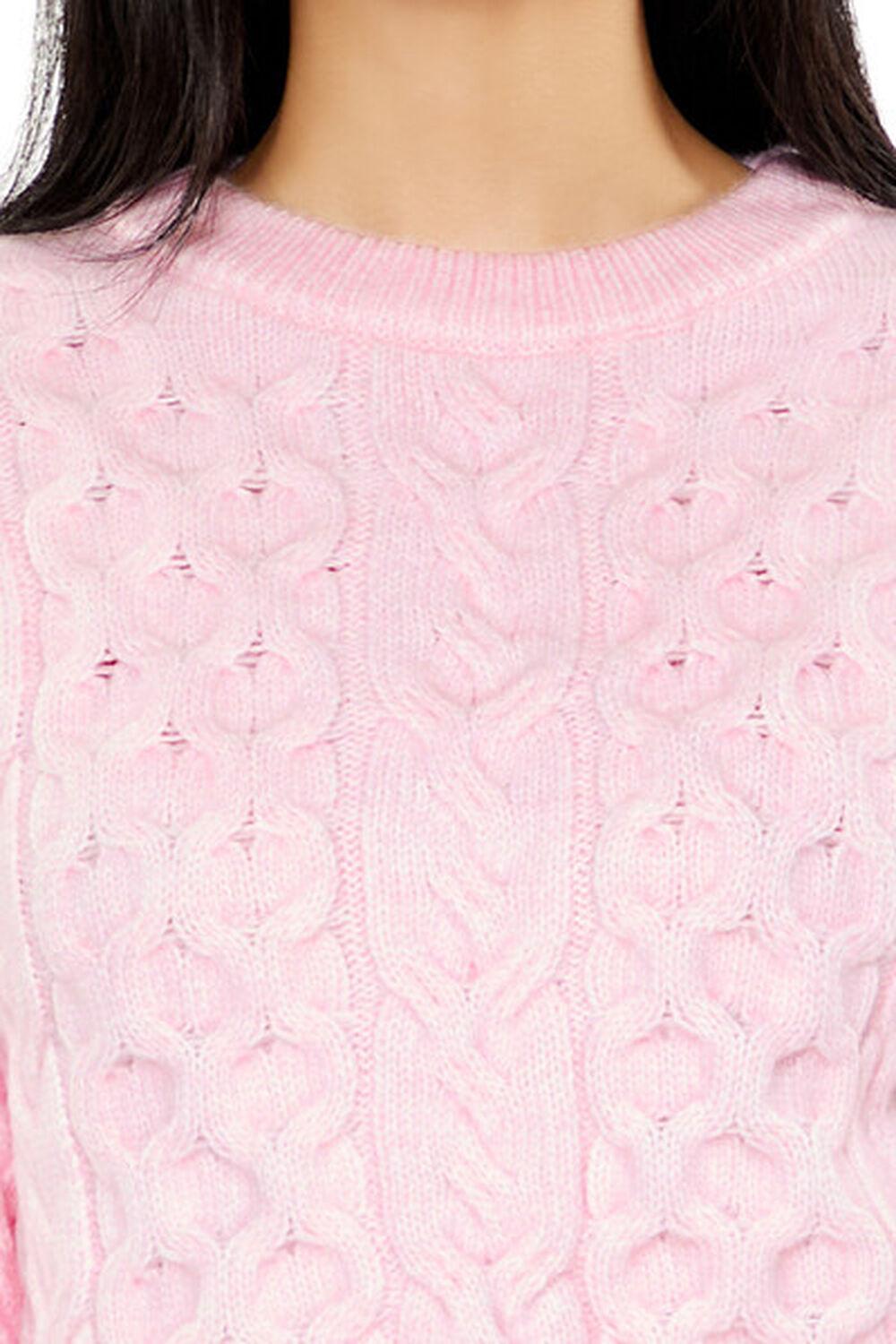 Cable & Honeycomb Knit Sweater | Forever 21 Product Image