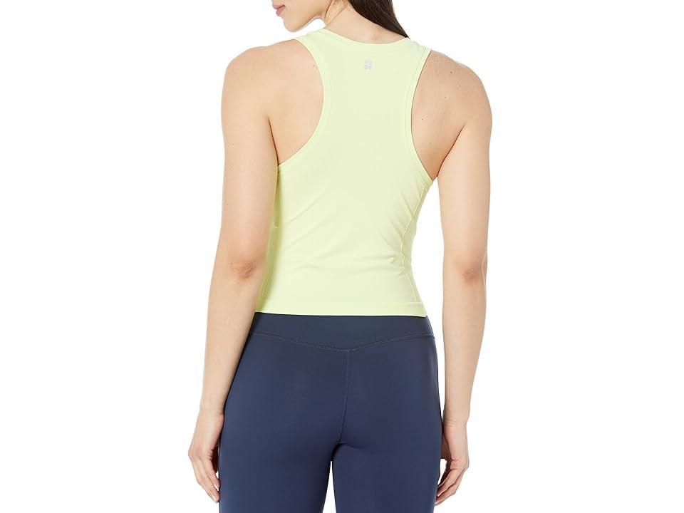 Sweaty Betty Athlete Crop Seamless Workout Tank Top (Pomelo ) Women's Clothing Product Image