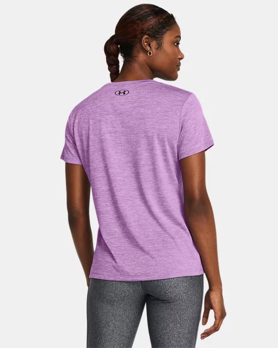 Women's UA Tech™ Twist Flower Short Sleeve Product Image