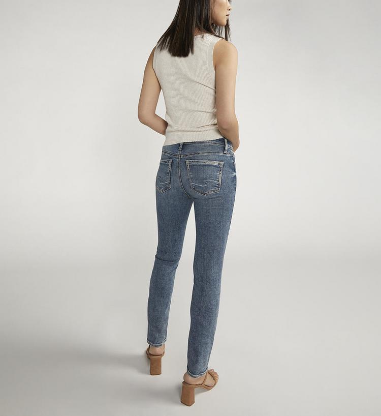 Silver Jeans® Ladies' Suki Mid Rise Straight Leg Jeans Product Image