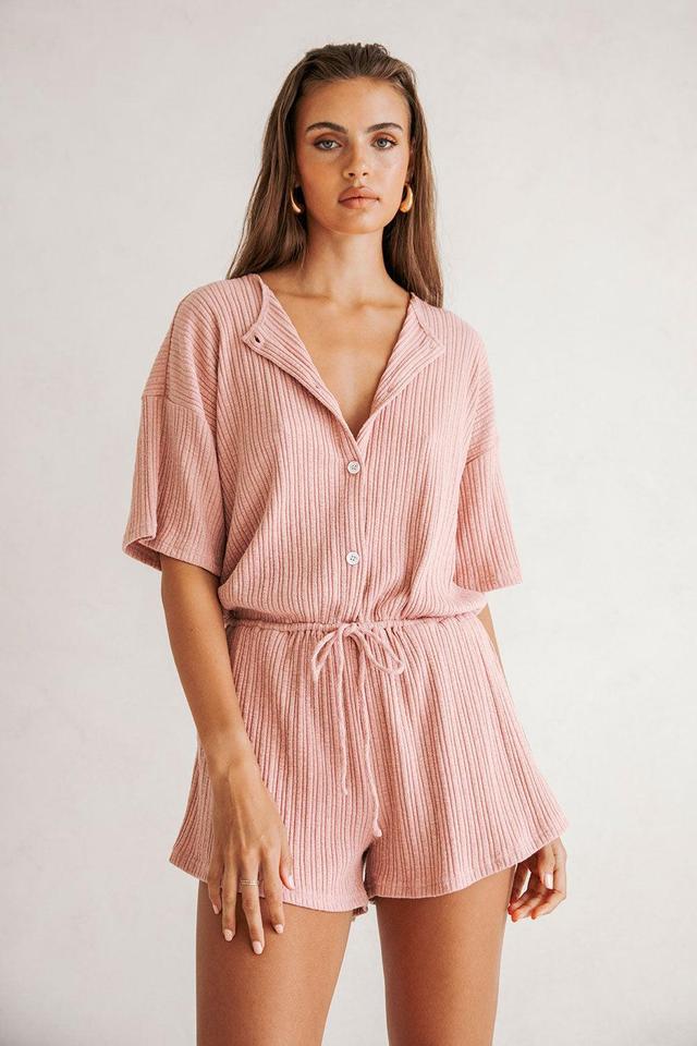 Juniper Playsuit - Clay Product Image