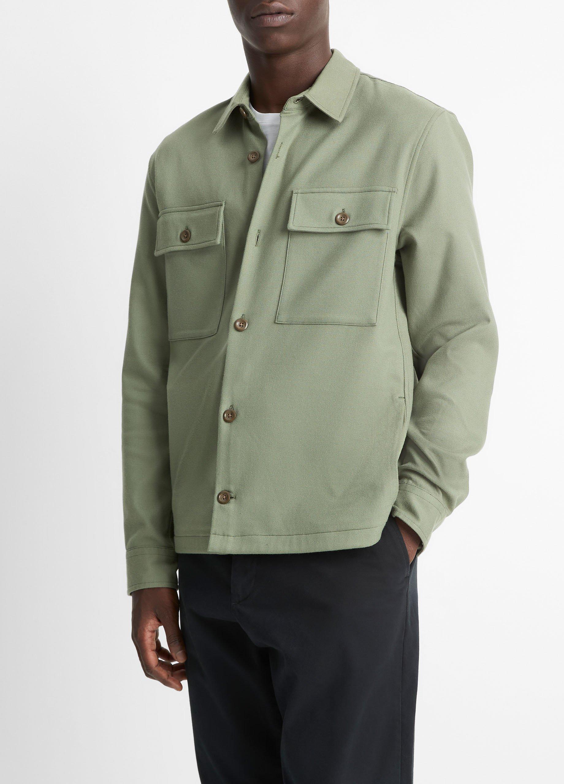 Double-Face Workwear Shirt Jacket Product Image