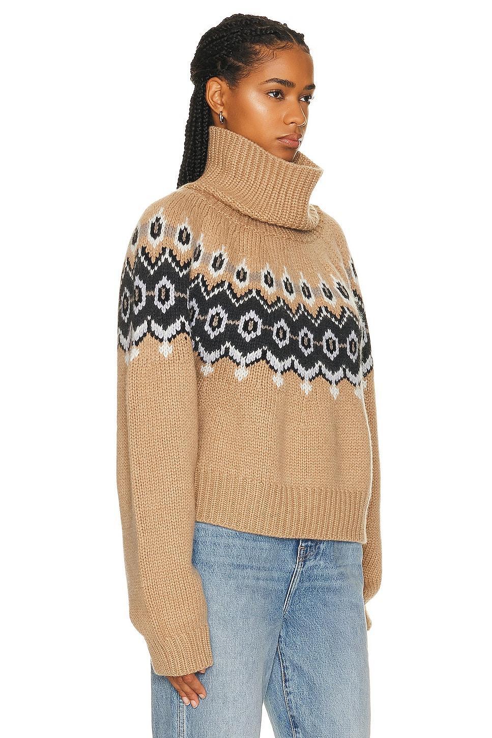 KHAITE Amaris Sweater in Tan Product Image