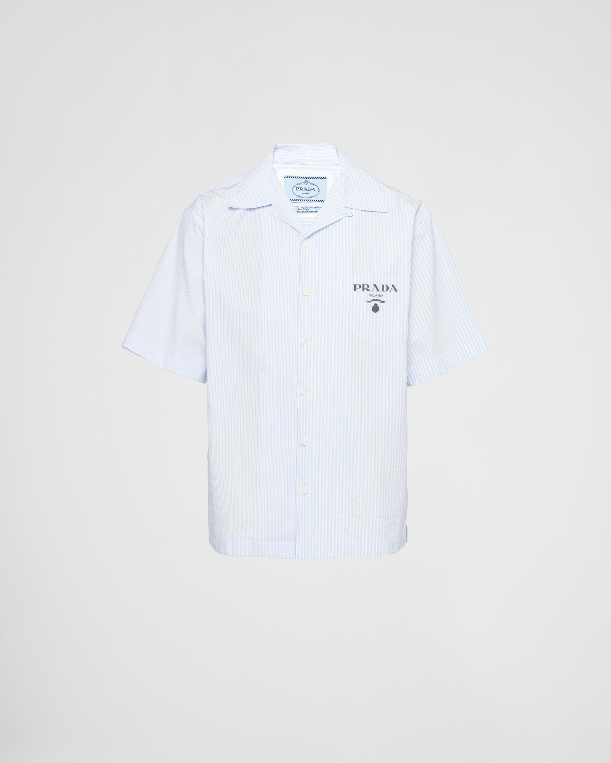 Short-sleeved cotton shirt Product Image