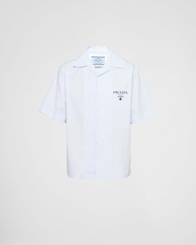 Short-sleeved cotton shirt Product Image