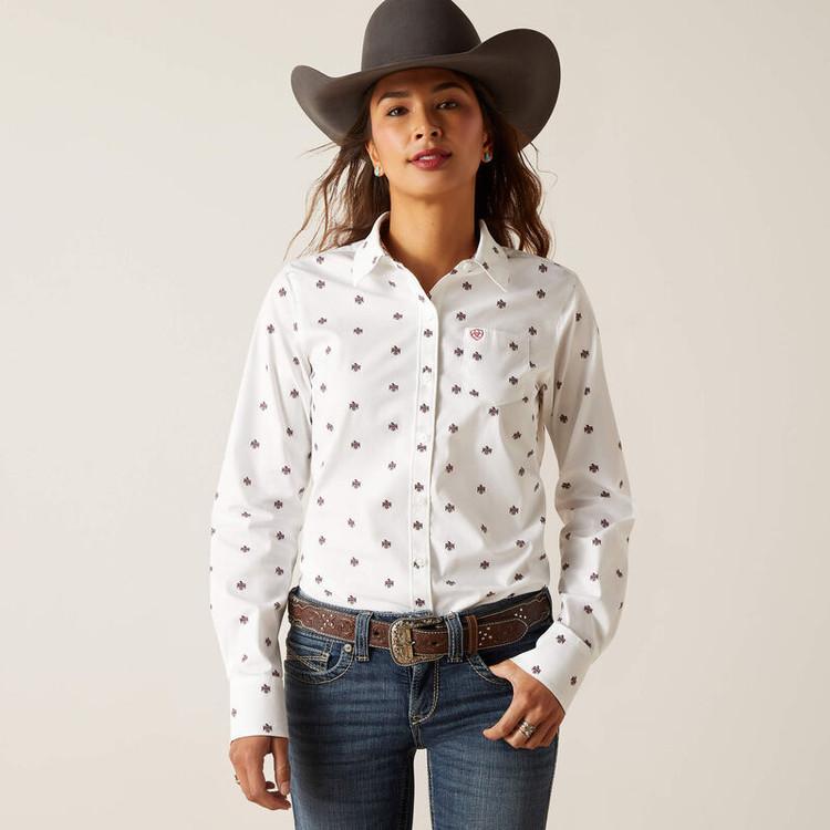 SALE Ariat® Ladies' L/S Thunderbird Print Button Down Shirt product image