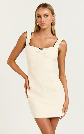 Lioness - Fortune Mini Dress in Ivory Product Image