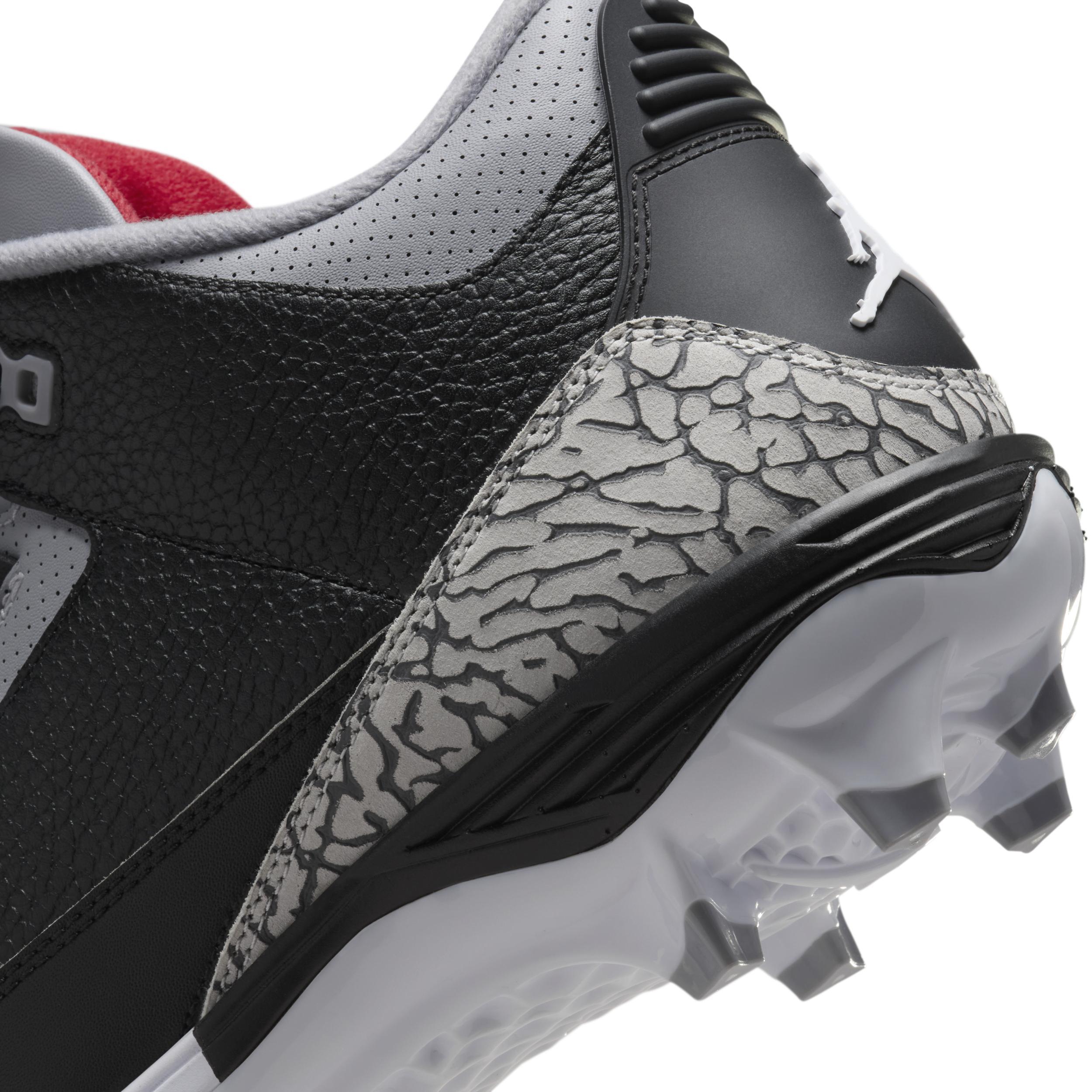 Men's Jordan 3 Mid TD Football Cleats Product Image