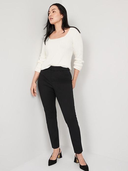 High-Waisted Pixie Skinny Pants Product Image