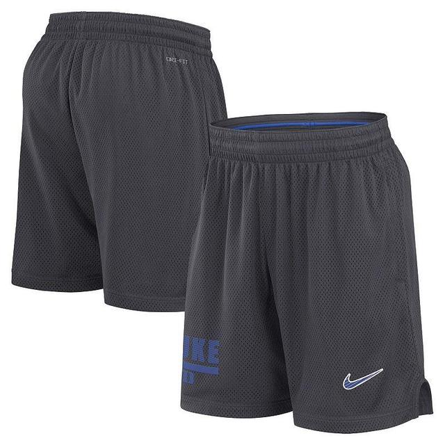 Mens Nike Anthracite Duke Blue Devils 2024 Sideline Mesh Shorts Product Image