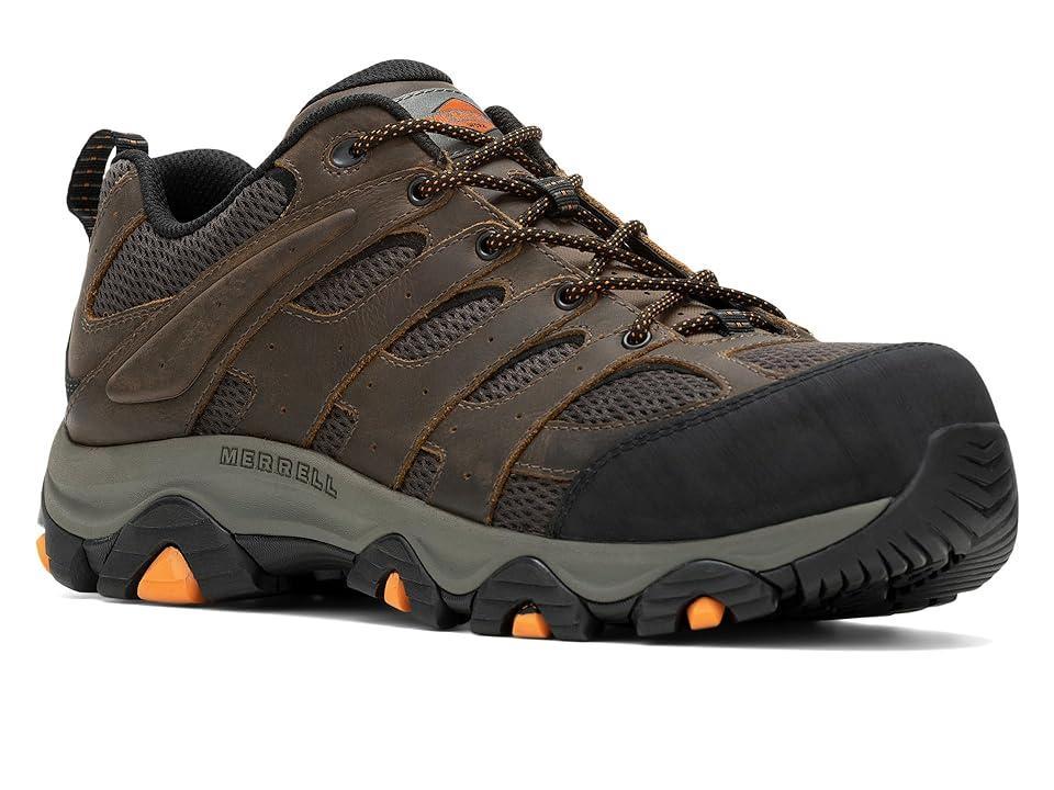 Merrell Work Moab Vertex 2 Carbon Fiber (Earth) Men's Work Boots Product Image