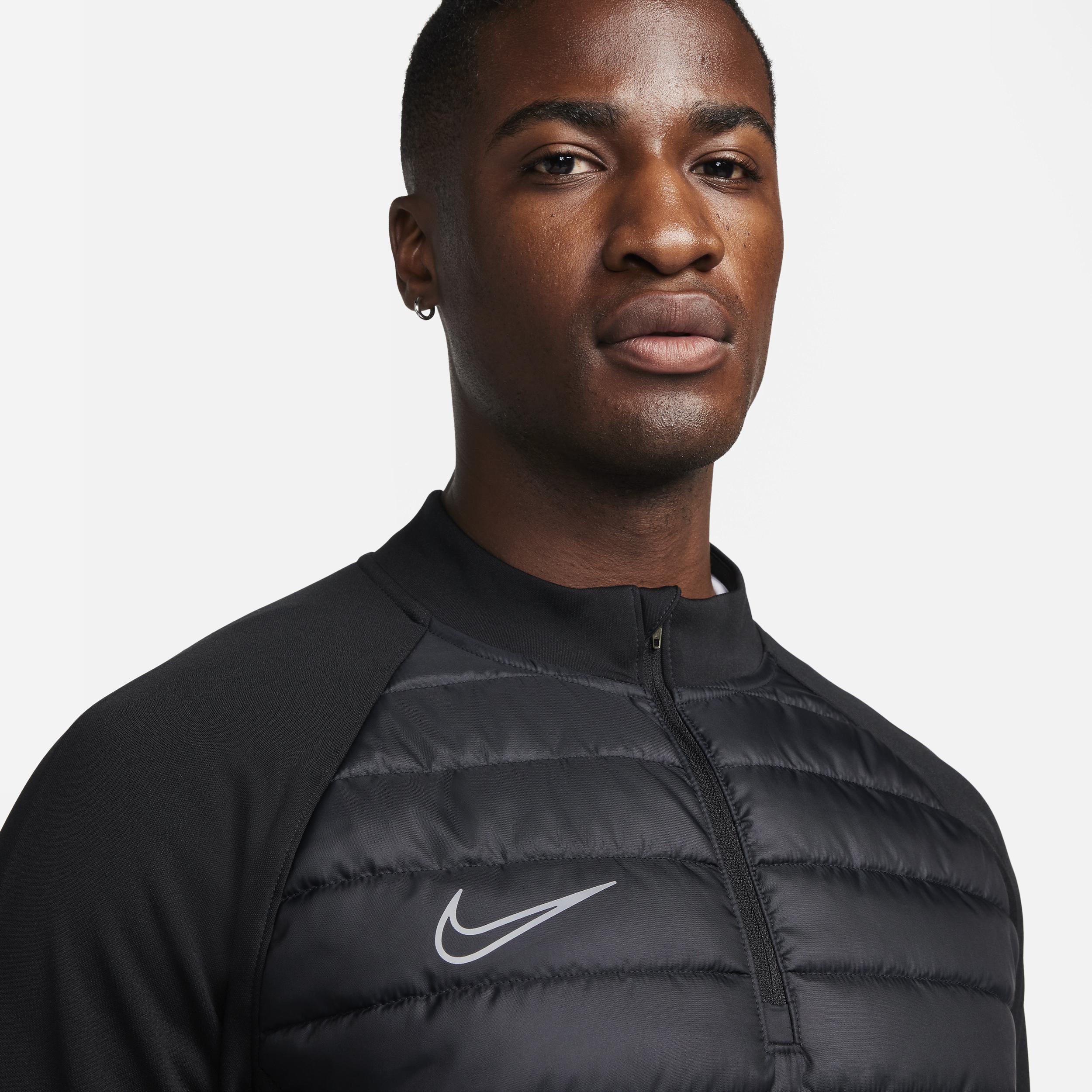 Nike Academy Winter Warrior Men's Therma-FIT 1/2-Zip Soccer Top Product Image