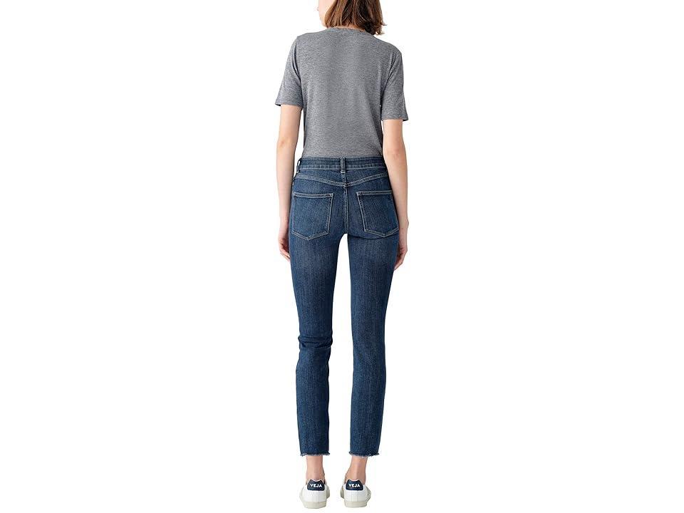 Womens Mara Straight Mid Rise Instasculpt Ankle Jeans Product Image