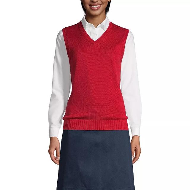 Womens Lands End Sweater Vest Product Image