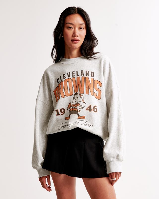 Chicago Bears Graphic Oversized Sunday Crew Product Image